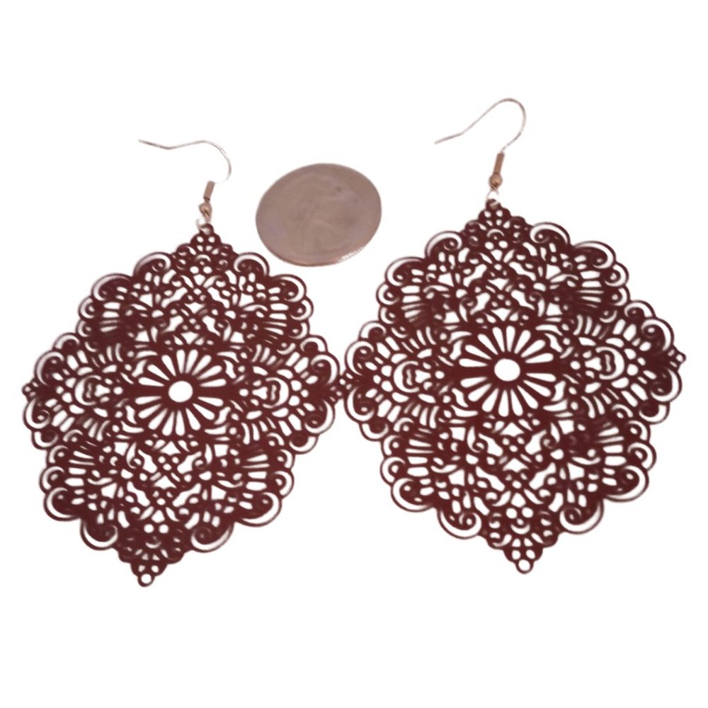 Pattern Hook Earrings